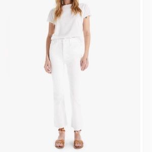 MOTHER White Flare & Wide Leg Jeans